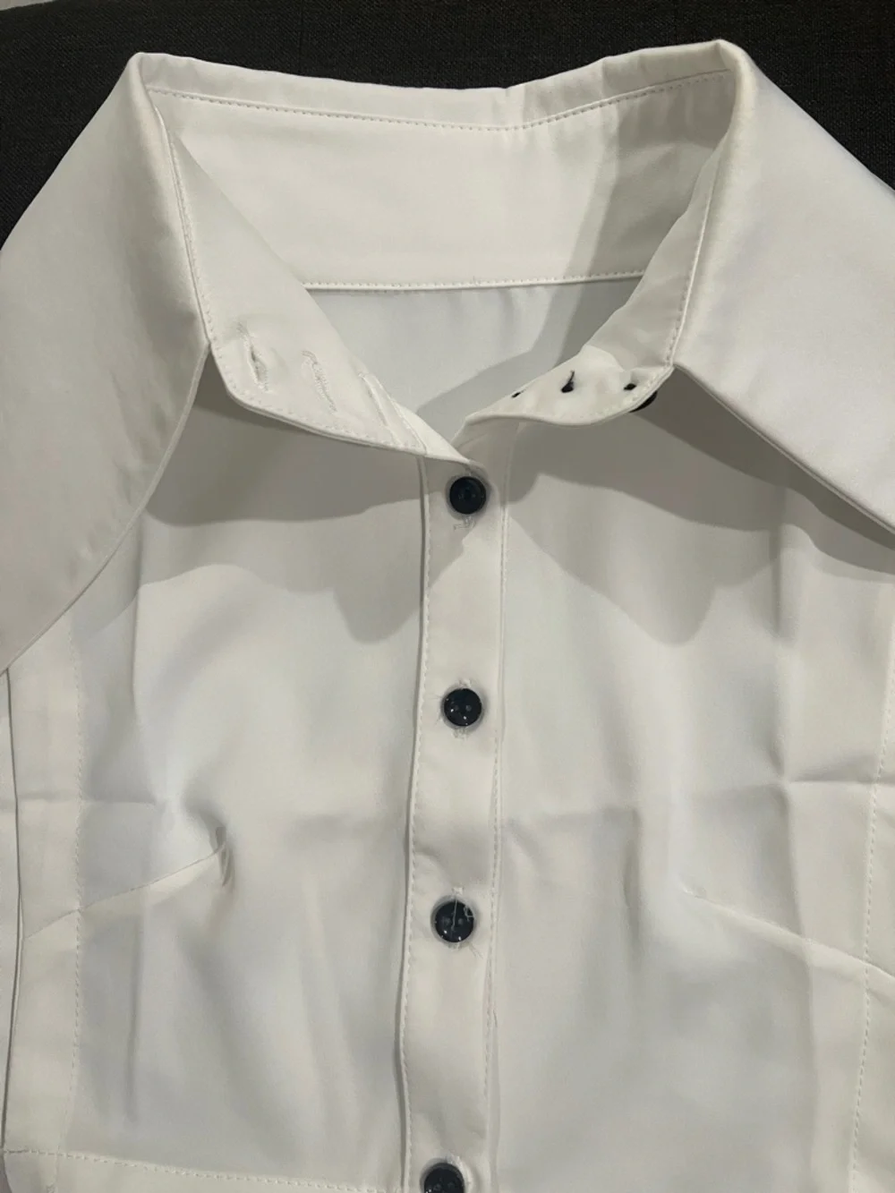 🌷White Dickey collar half-shirt detachable false collar blouse women - Picture 6 of 10